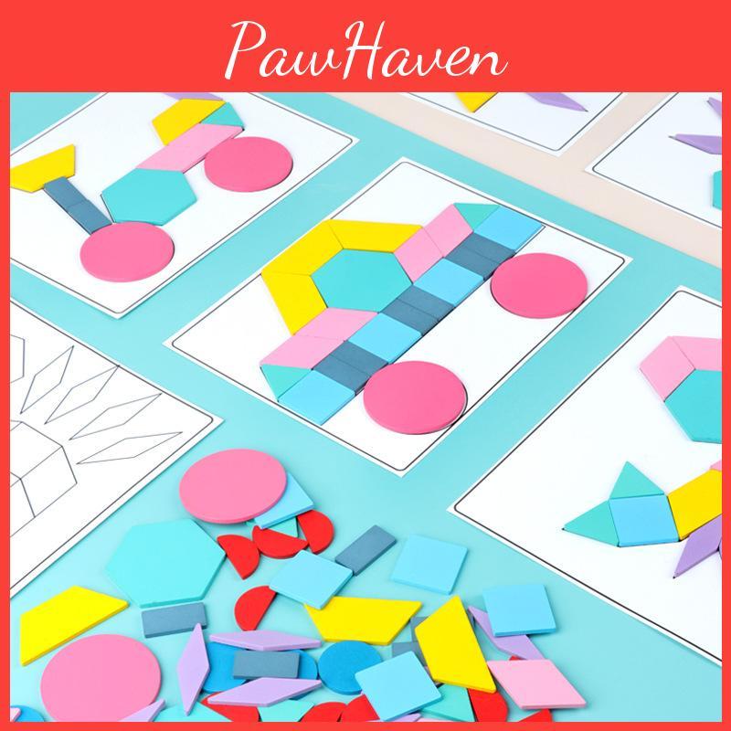 Wooden Creative 180piece Color Sorting Puzzle For Early Education Kids