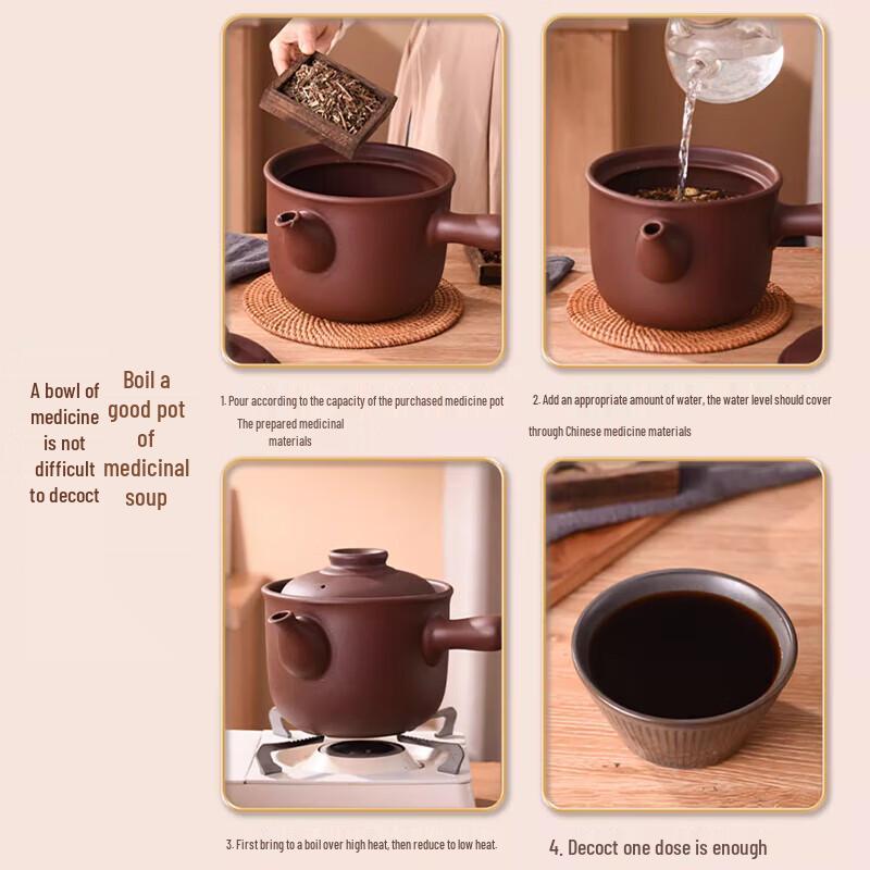 Ningzhao Traditional Ceramic Medicine Decocting Pot