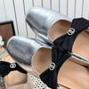 Inner Heightening Rhinestone Bag Head Half Slippers Women's New Spring and Summer Nude Sexy Pointed Sandals