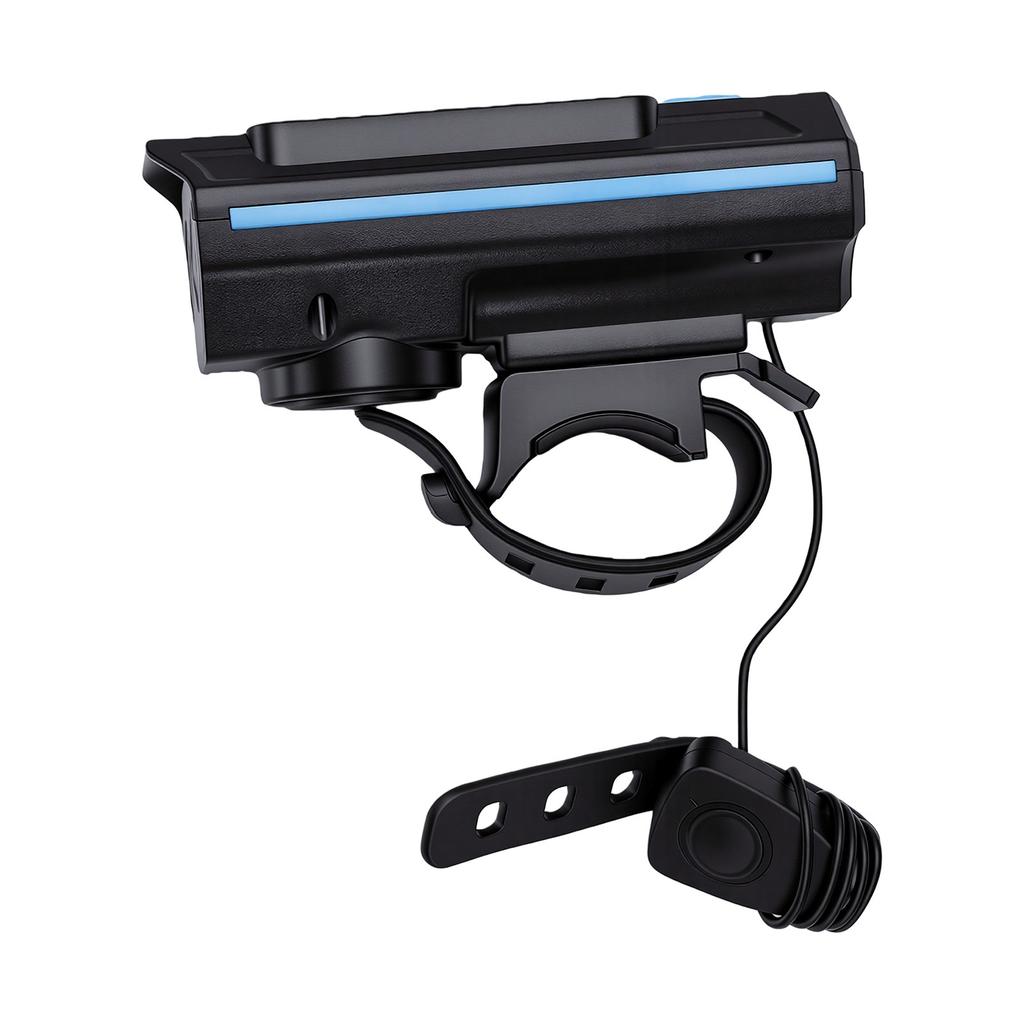 Bike Front Light High Brightness Rechargeable Mountain Bike Night Cycling Light with 120dB Horn
