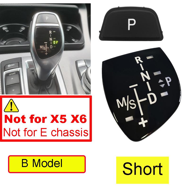 2PCS/Set Car Gear Shift Knob Panel P Button For BMW 1 2 3 4 5 7 Series F Chassis F10 F11 F01 F02 X1 X3 X4 M3 M4 F30 F32 F48