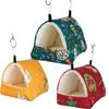 Sugar Glider and Parrot Cotton Nest: Autumn/Winter Thickened Bird Hammock for Small Pets