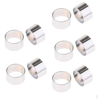 10Pcs Stylish Stainless Steel Winding Rod Building Repair Crafts Component