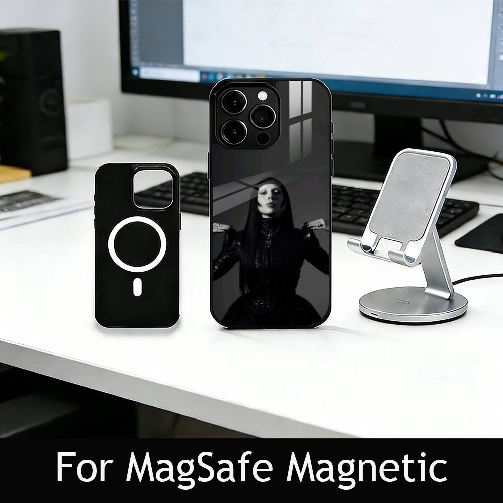 G-Gaga L-L Phone Case For iPhone17,16,15,14,13,12,11 Plus,Pro Magnetic with Magsafe Wireless Charging
