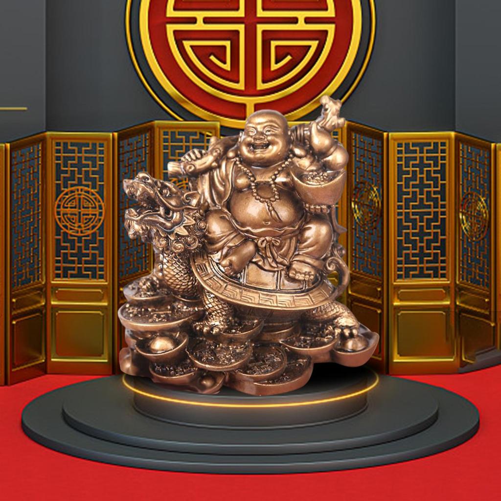 Buddha Statue Chinese Style Decors for Office Temple Crafts