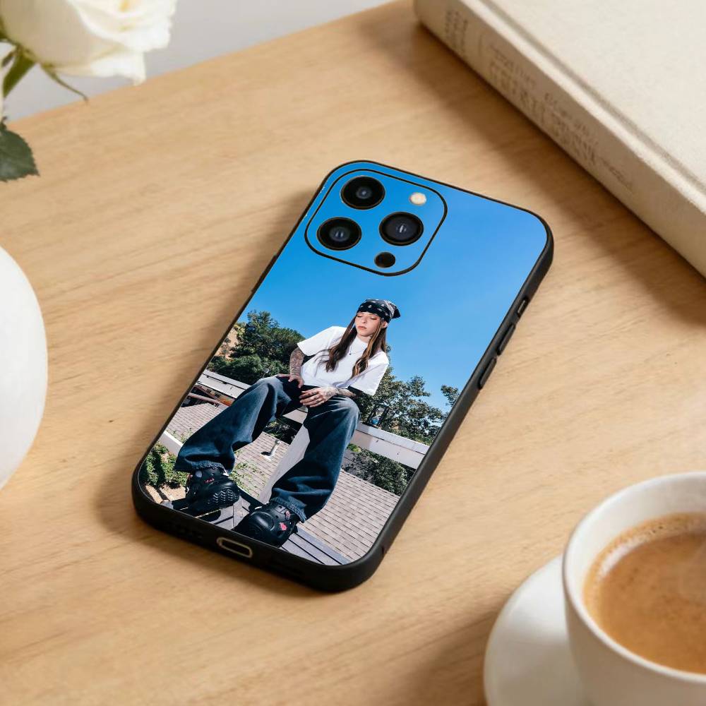 

Чехол для телефона Singer Young L-Miko Для iPhone 16,15,14,13,12,17,Pro Max,Plus Силиконовый Черный Чехол iPhone16pro