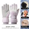 Thickened Winter Ski Gloves for Men and Women Outdoor Cycling Motorcycle Touchscreen Cotton Waterproof Gloves