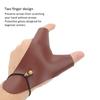 Archery Hand Guard Protector PU Leather   Shooting Hand Guard Glove for Traditional Archery Outdoor