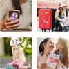 100 Pieces Romantic Purple Sticker Set for Girl Party Vinyl Waterproof Aesthetic Trendy Phone Bottle