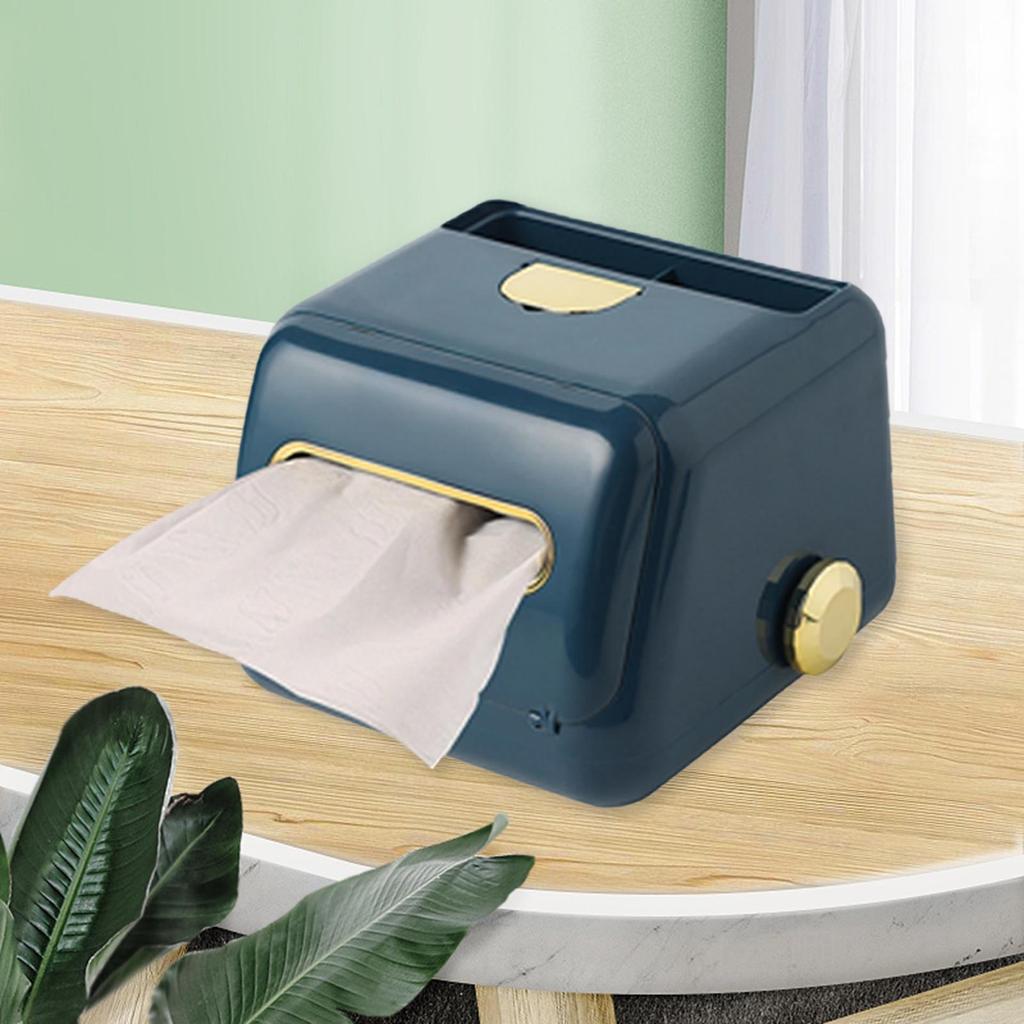 Elegant Tissue Cover with Stylish Facial Holder - Perfect for Home or Hotel