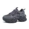 Rhinestone Daddy shoes breathable mesh autumn new 2025 new year super fire muffin platform sports casual shoes women