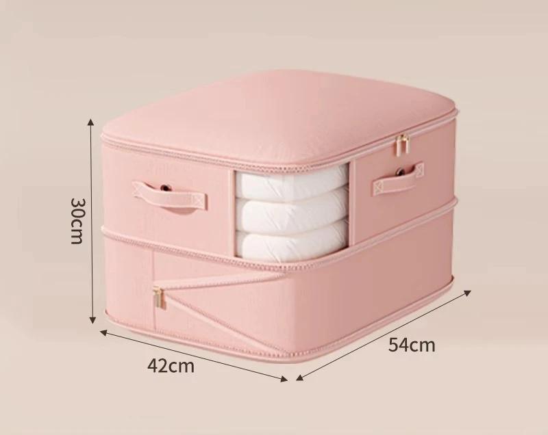 

Вакуумные пакеты для хранения большого объема для одеял и одежды, прозрачный дизайн, пыленепроницаемый шкаф 54 42 30cm