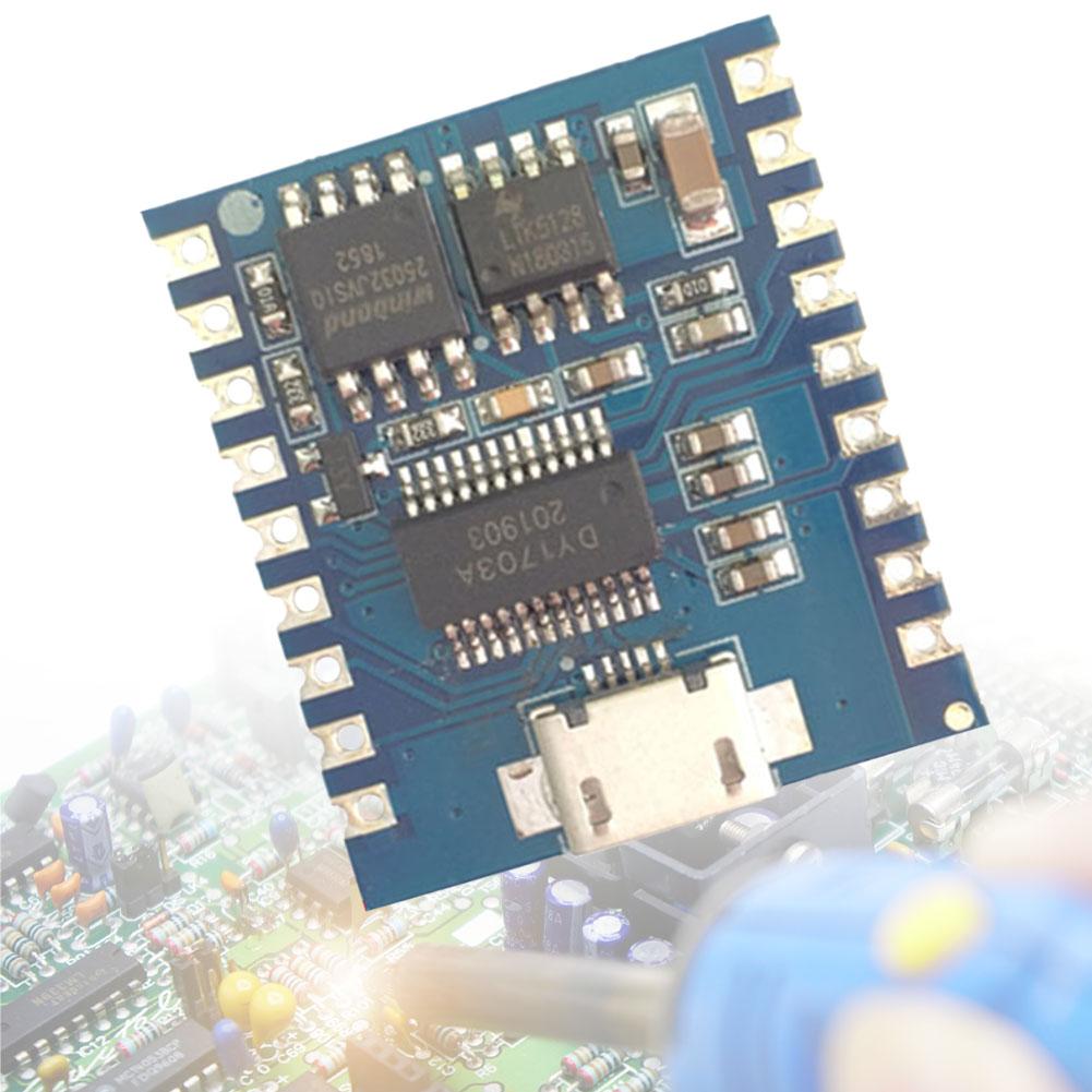 DY-SV17F Audio Module USB Download Flash Voice Module 5 W Mini MP3 Player IO Trigger 4 MB MP3 Player Voice Module