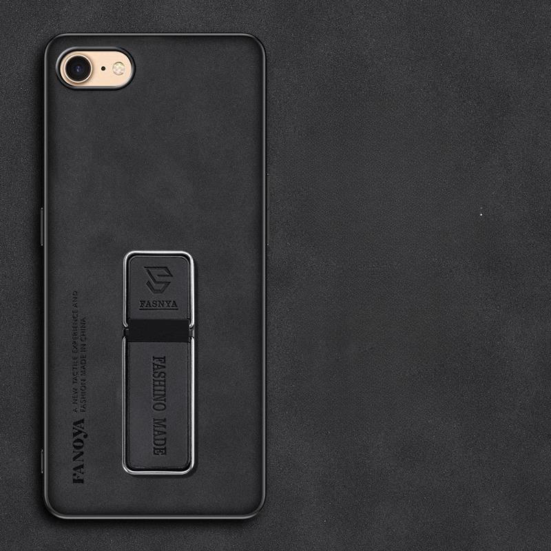 For IPhone 16E 16e Luxury Skinsheep Kickstand Hard Case for Iphone 16E SE4 2025 Shockproof Soft Edge Magnetic Holder Phone Cover