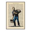 Banksy Balloon Girl Graffiti Poster Disappearing Five Rings Mural Retro Decorative Paintings Wall Art Prints Modern Home Decor
