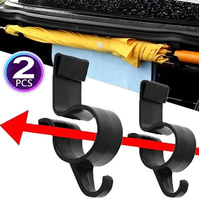 Car Umbrella Holder Car Trunk Hook Umbrella Mount Plant Towel Hook Auto Accessories Universal Internal Storage Organizer Holder
