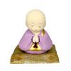Bon Festival Lantern, Obon Lantern, Obon, First Bon Festival, Unglazed Ceramic, Gratitude, Monk, Purple, Ryukodo, Compact, Mini, Cute, 2023, Jinya