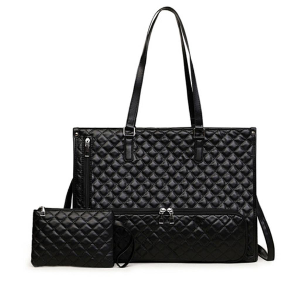 1-in-1 Laptop Lunch Tote Bag Lunch Box Shoulder Strap Multifunctional Laptop Handbag Waterproof Large Portable Laptop Bags
