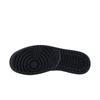 Jordan Air Jordan 1 Qi Body Flow Slip Resistant Abrasion Resistant Low Top Vintage Basketball Shoes Men's Black White 553558-040(Team626-)