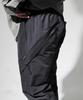 CODE I'M Zipper Pocket Nylon Metal Semi-Wide Pants Charcoal