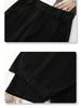 Women's 2025 Spring High-Waist Red Wide-Leg Drapey Pants