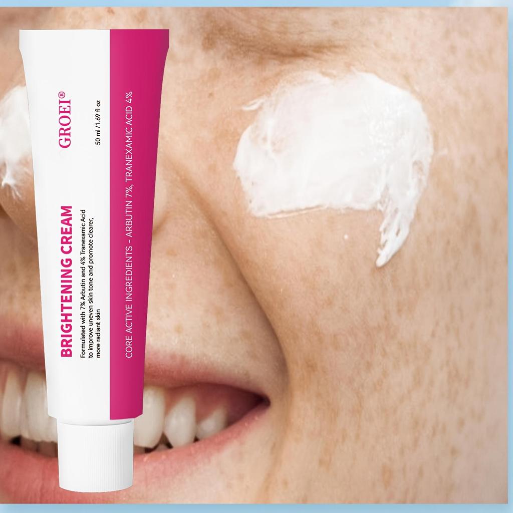 Ultimate Whitening Body Cream for Brightening and Evening Skin Tone with Bearberry Extract Deeply Dissolves Melanin Diminishes Dullness Improves