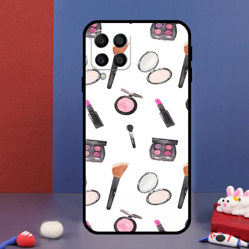 Lipstick Make Up For Samsung Galaxy M12 M13 M33 M23 M53 M15 M55 M31 M51 M14 M34 M54 M20 M32 M52 Phone Case
