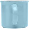 Glass "Bari" 240 ml glossy ceramic mug Reef blue