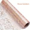 Rose Golden Table Runner Metallic Table Runner Reusable Glitter Table Runner Party Supplies For Weddings Valentines Day Birthday