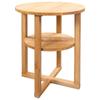 Side Tables Side Table 40X50 Cm Solid Oak Wood