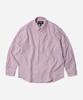 Prism Works Stripe Cotton Relaxed Shirt _ Red