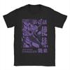 Novelty EVA Asuka T Shirt Unisex Round Neck Short Sleeve Tops Anime Manga Cute Girl Cotton Summer Top Tee