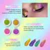 Metallic Glitter Eyeshadow & Highlighter - Long Lasting Waterproof Formula with Holographic Shimmer, Highly Pigmented Sparkling Makeup