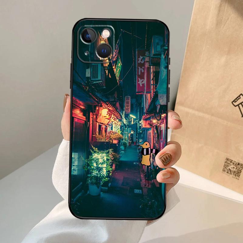 Oyasumi Punpun Phone Case For iPhone 16 15 14 11 12 13 Pro Max 12 13 mini XR 15 16 Plus 16e Cover Coque