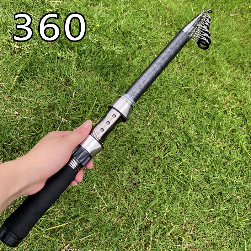 Lightweight Telescopic Carbon Fiber Spinning Fishing Rod 2.1m/2.4m/2.7m/3.0m/3.6m  for Trout, Carp, Perch – Fishing Tackle