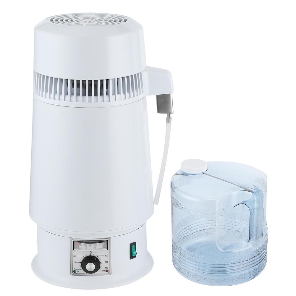 4L Stainless Steel Water Distiller Distillation Purifier Boiler Brewing Machine for Home UseUS