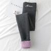 [kisetsumate] Fleece lining leggings ladies Torenka back boa inner tights beautiful legs heat leggings warm Cold protection leggings pants winter room