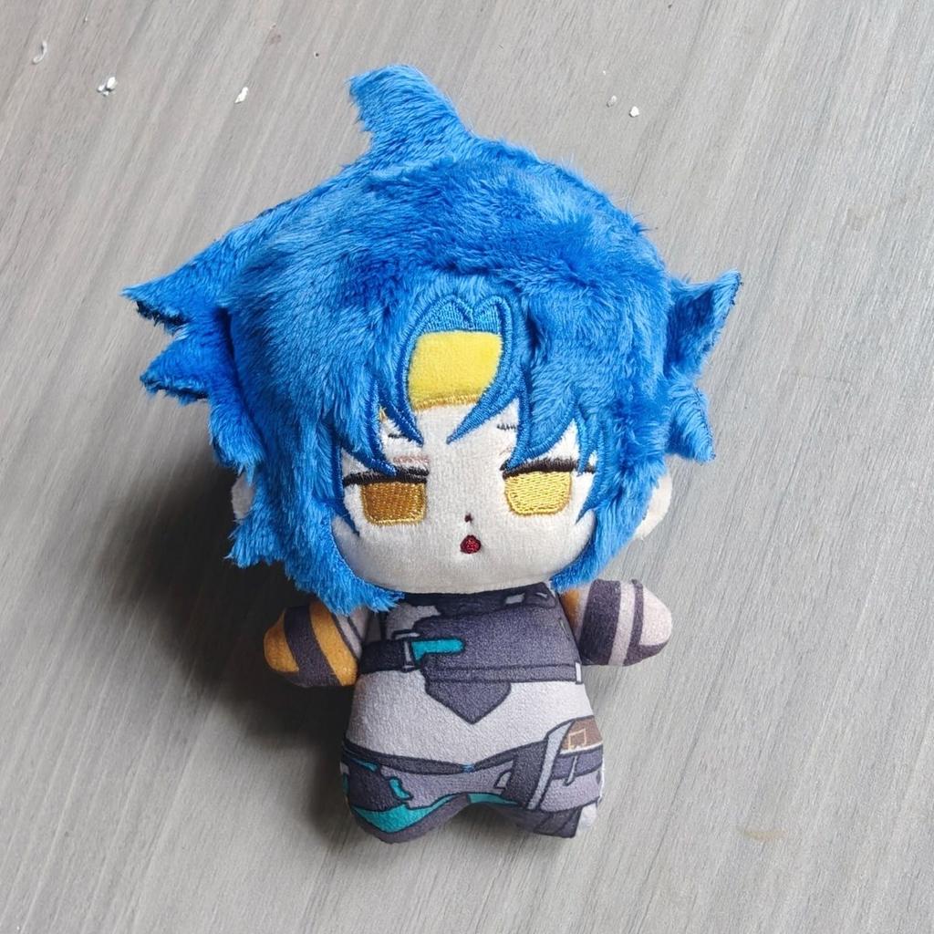 10Cm Filled Zenless Area Zero Asaba Harumasa Snug Cuddly Toy Companions Plushie Manga Soft Tag Schoolbag Keychian Bday Favors