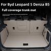 For BYD Formula Leopard 5 Denza B5 Full Coverage Trunk Mat Cargo Liner Boot Liner Interior Modification