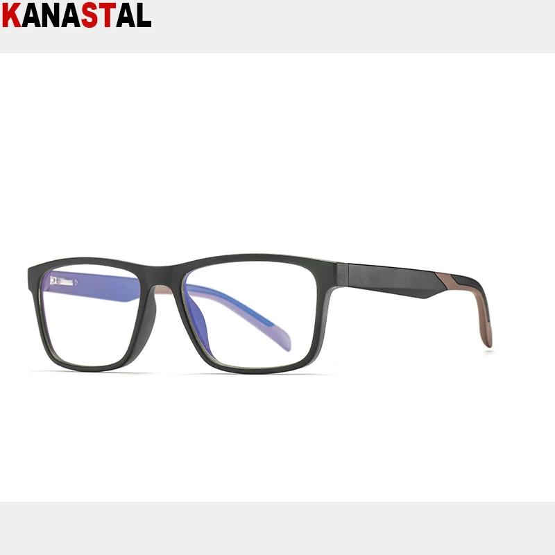 Men Glasses Frame Women Blue Light Blocking Reading Eyewear Optics Lenses Prescription Myopia TR90 Anti Ray Computer Eyeglasses