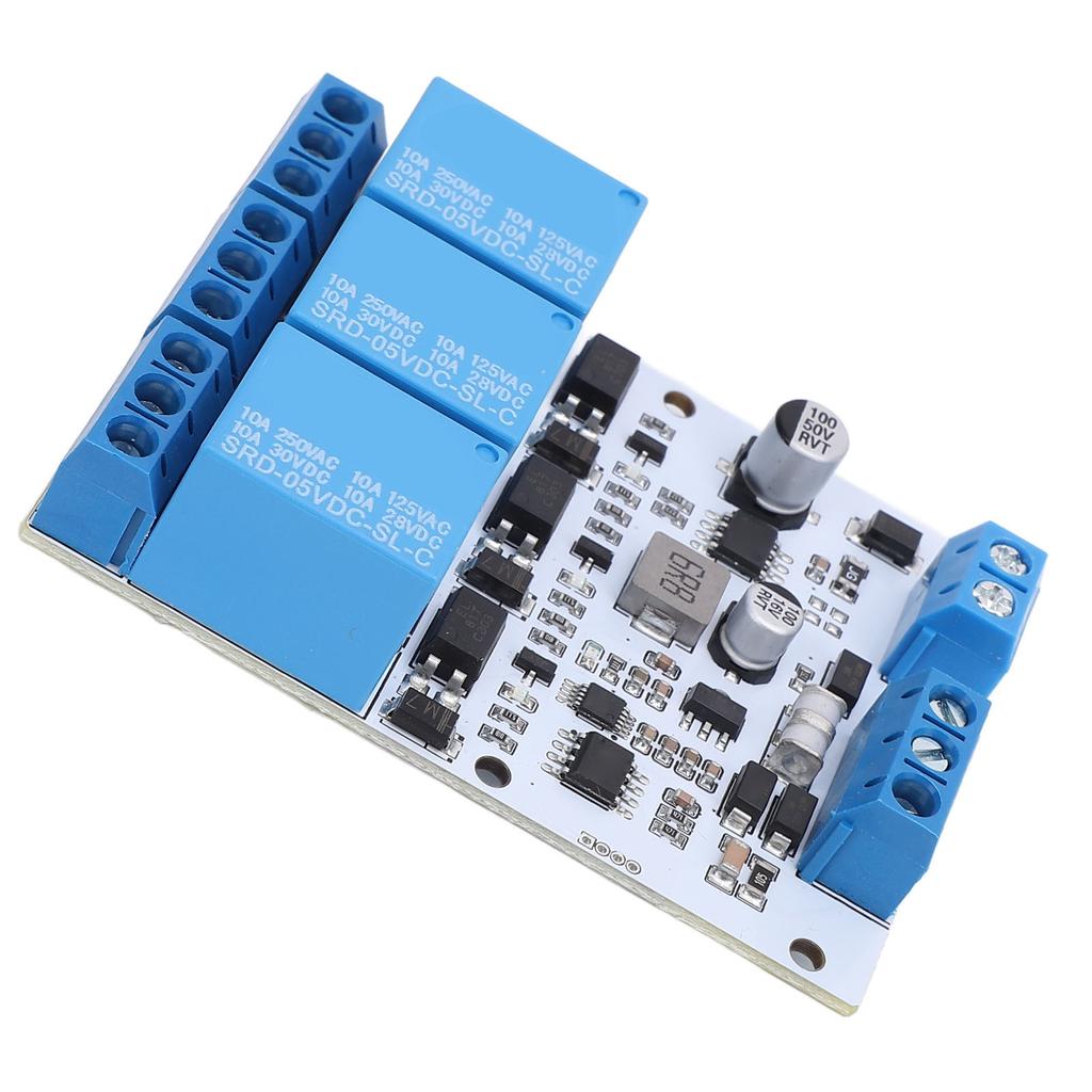 3 Channel Relay Module RS485 TTL Serial Control RTU Relay Module with Optocoupler for Automated Cont