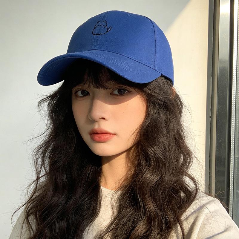 Spring Women's Fashion Baseball Cap Versatile Street Couple Face Small Visor Retro Cap Men