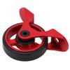 MEIJUN Folding Bike Mudguard Bearing Easy Wheel for Brompton Bike Spare Accessories Red