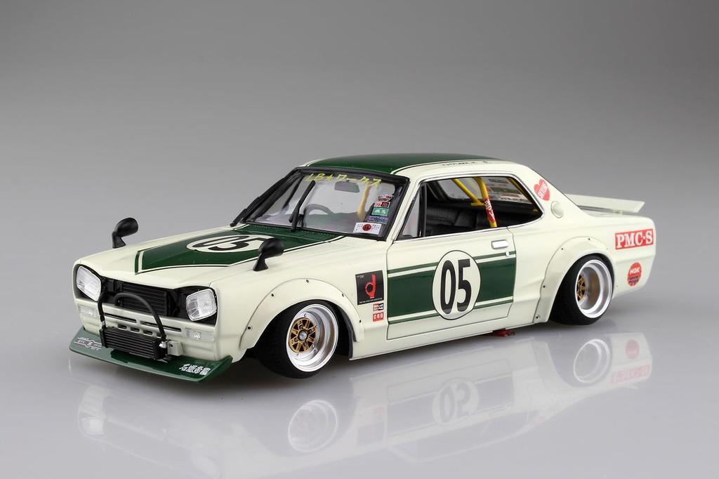 Aoshima Bunka Kyozai Liberty Walk Charaska 2Dr Plastic Model (AOSHIMA) 1/24 LBWorks
