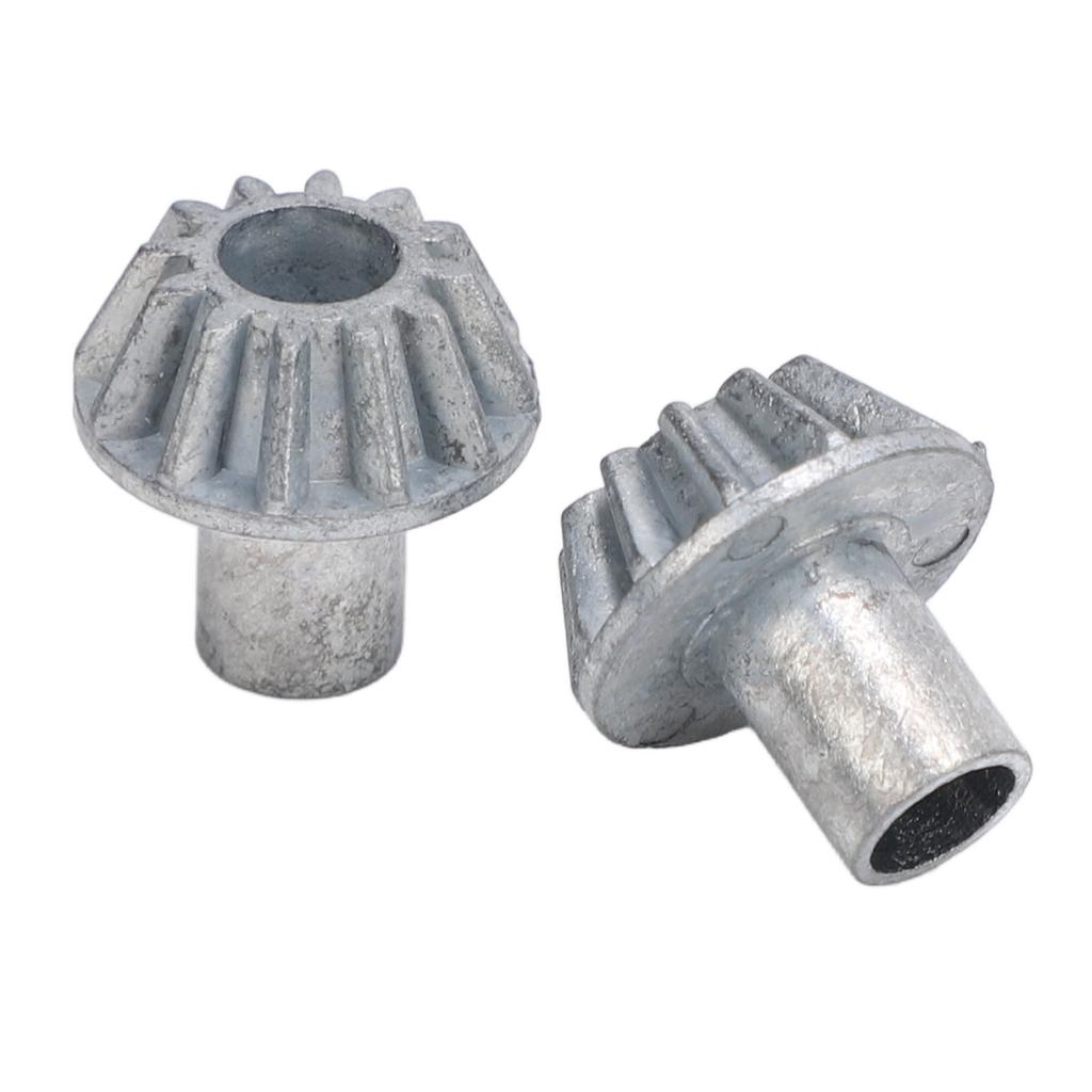 2Pcs RC Car Metal Bevel Gear Zinc Alloy 12T Metal Bevel Gear Replacement RC Parts for WLtoys 124008 124010 RC Cars