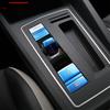 For VW Golf 8 MK8 Rline R GTI   Car Interior Gear Shift Knob Handbrake Auto Hold Button P Switch Sticker Strip Trim