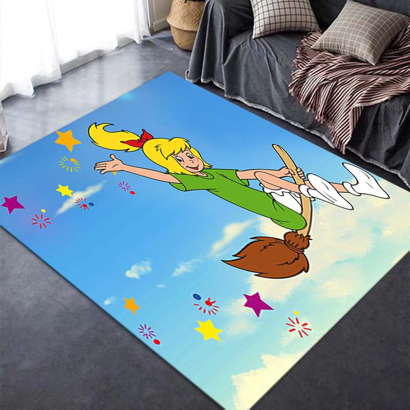 2026 NEW Bibi Blocksberg Carpet Rug for Living Room Bedroom Home Sofa Decoration,Kids play Non-slip Floor Mat