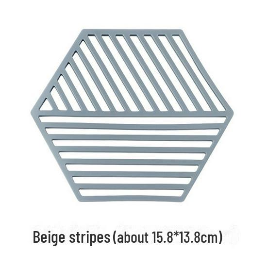 Nordic Silicone Anti-Scald Placemats - Heat Resistant, Thickened for Hot Tea & Soup