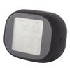 Indoor Outdoor Thermometer Celsius Fahrenheit Switching Visible At Night Wireless Black Temperature