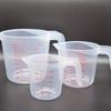 3-piece Nested Measuring Cup Set - Cup 1 (250ml), Cup 2 (500ml), Cup 3 (1000ml), Suitable for Kitchen and Baking